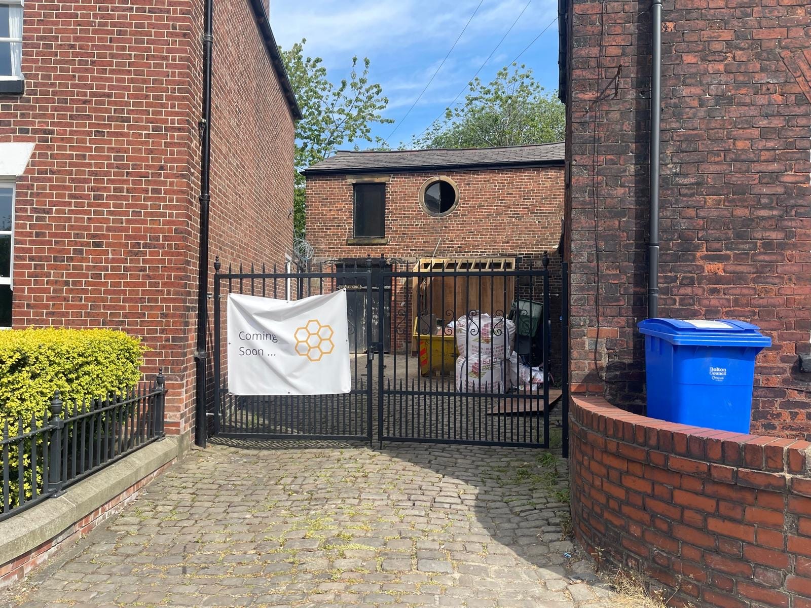 The old stables next to The Wheatsheaf pub