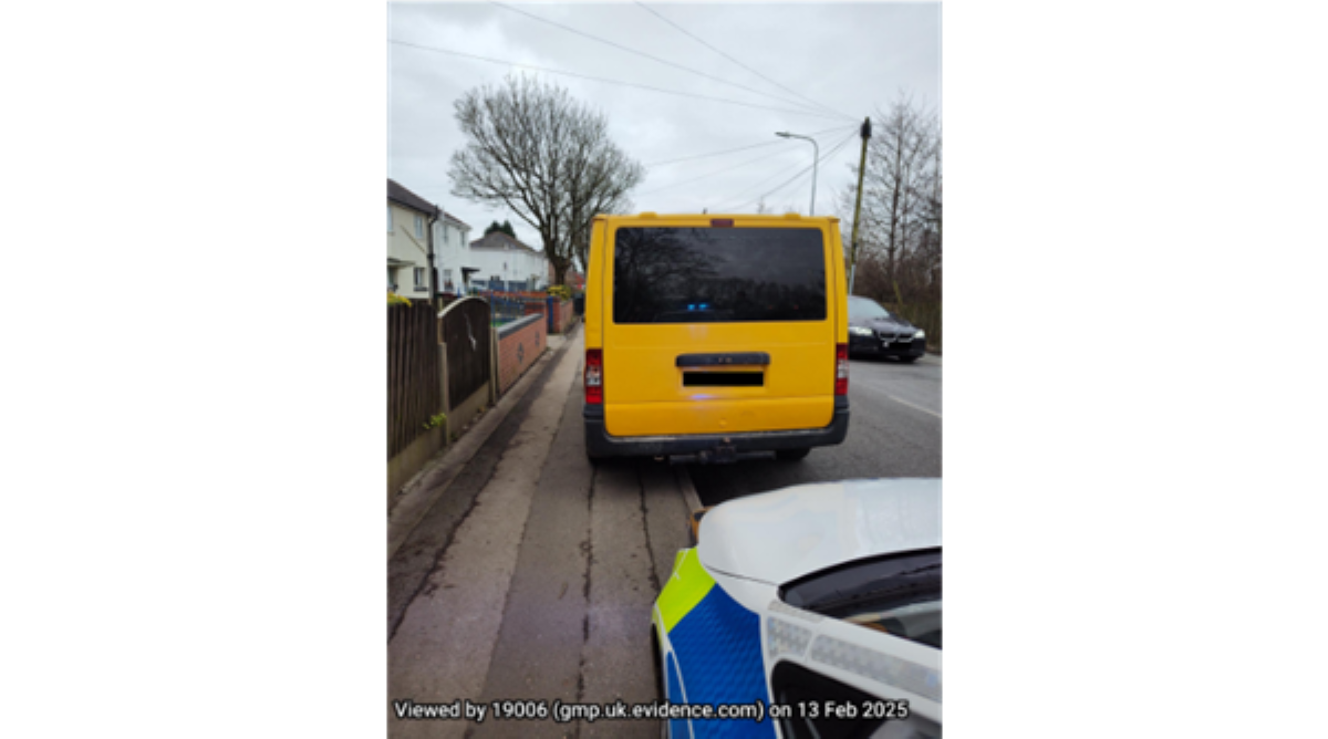 Police seize van with no insurance in Westhoughton