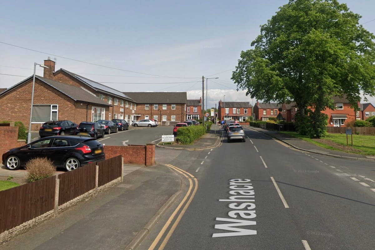 Washacre, where the incident happened on Wednesday night