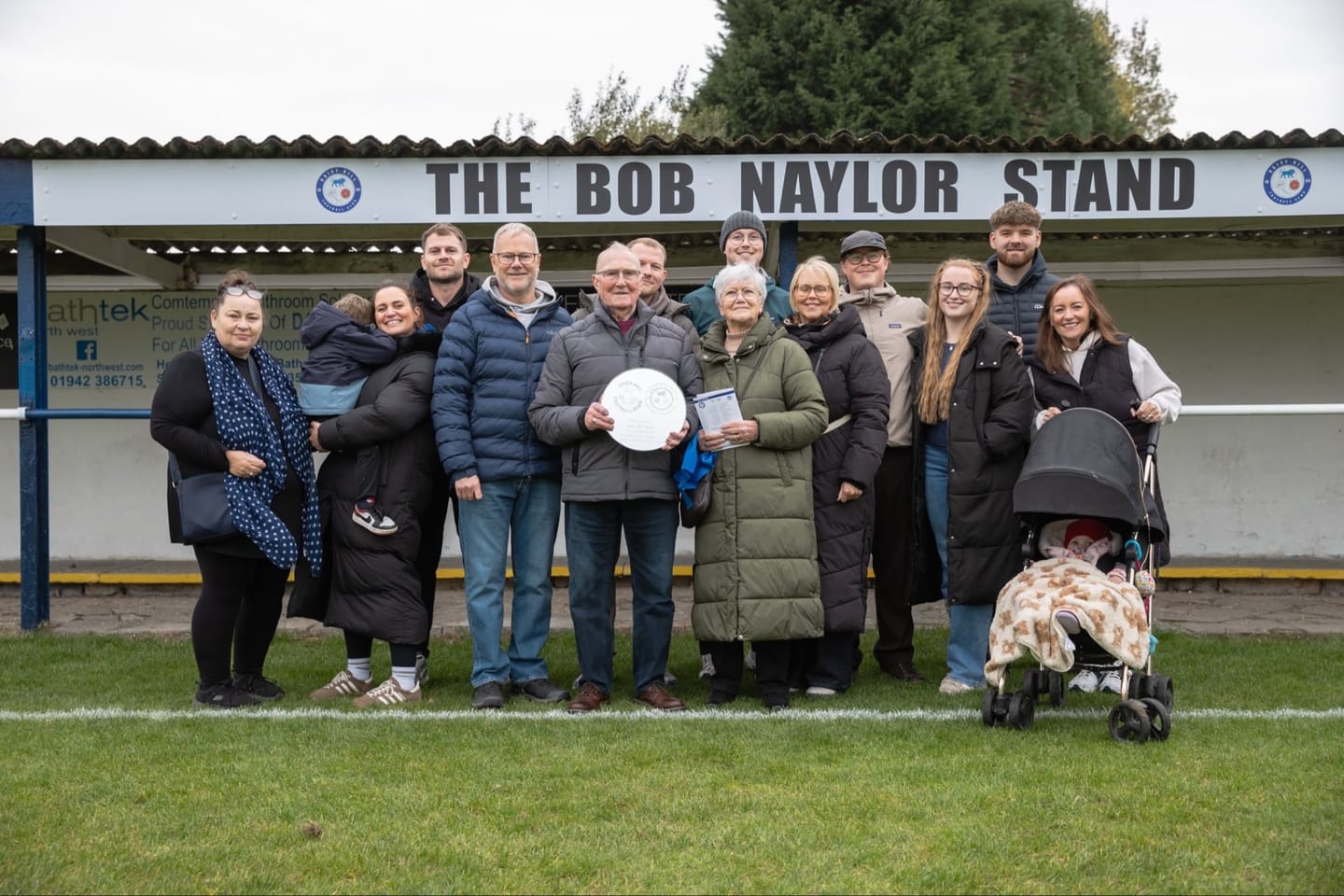 A memorable day for Bob Naylor