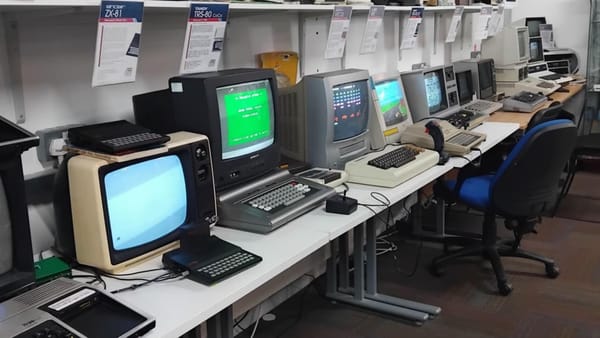 The computer museum at Spinners Mill